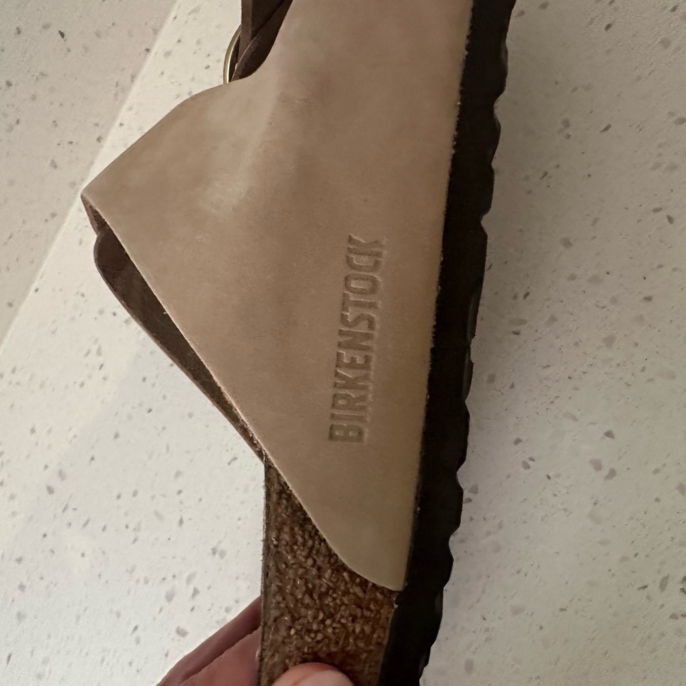 Birkenstock Women's Sandals with Gold Buckles - Picture 3 of 3